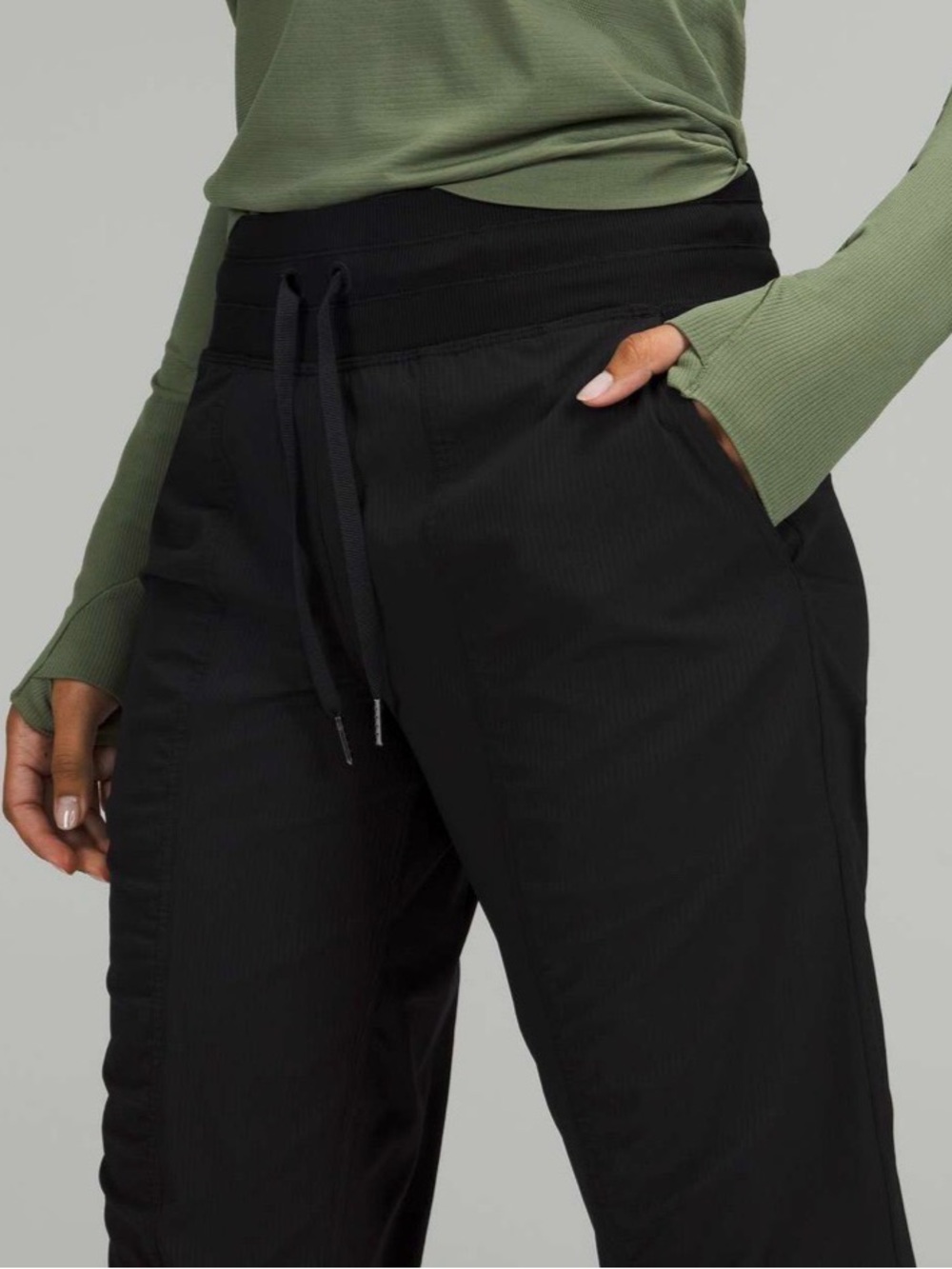 Lululemon Athletica Dance Studio Black Joggers